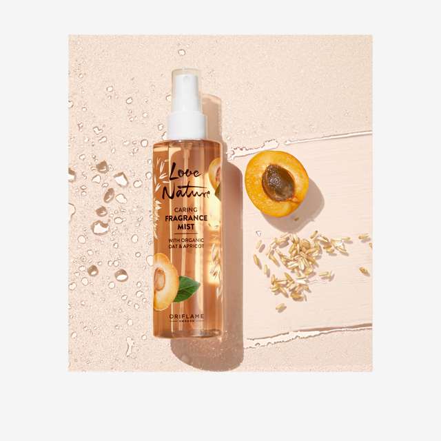 بادی میست زردآلو و جو دوسر لاونیچر 200میلOat & Apricot Nourishing Perfume Mist